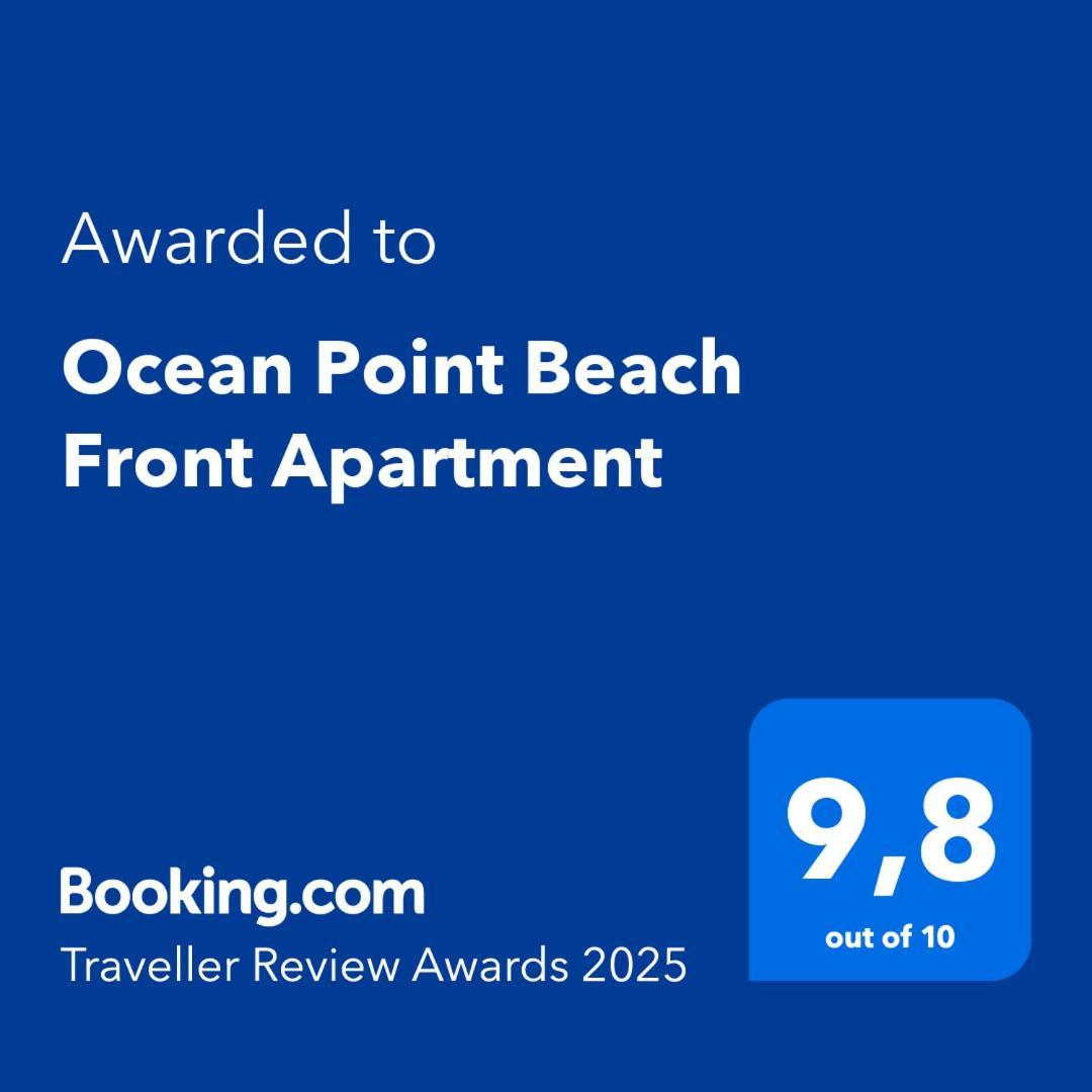 Ocean Point Beach Front Apartment بوينتي أو بيتشيز المظهر الخارجي الصورة